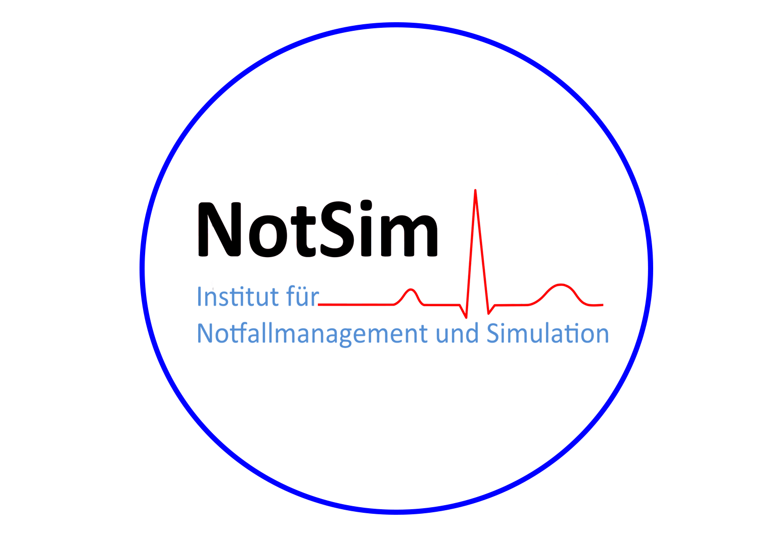 NotSim Logo im Kreis